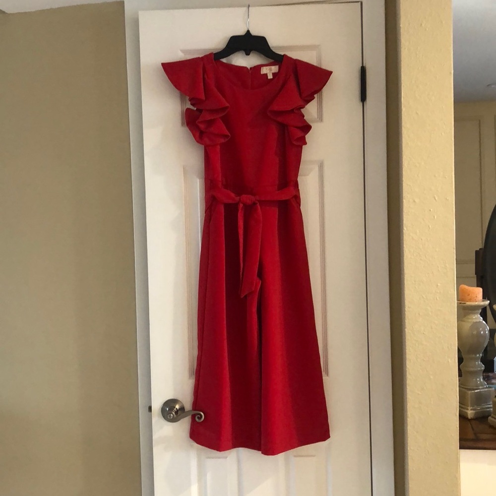 Gianni Bini Red Pantsuit